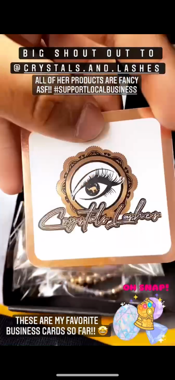 Foil Business Cards