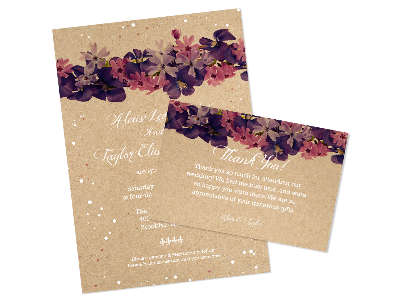 Brown Kraft Cards