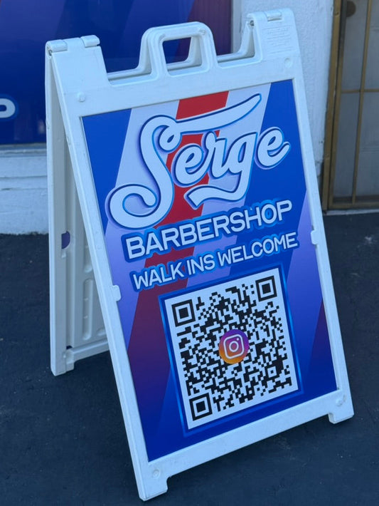 A-Frame Sidewalk Sign