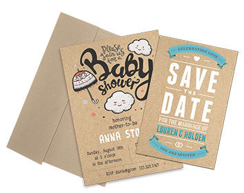 Brown Kraft Cards