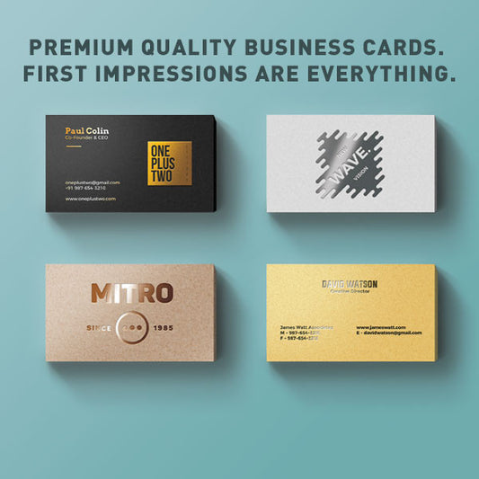 Premium Silk with Spot Gloss Card