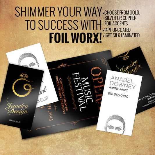 Foil Business Cards