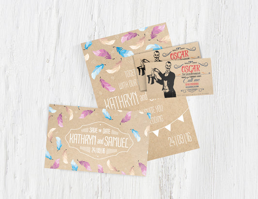 Brown Kraft Cards