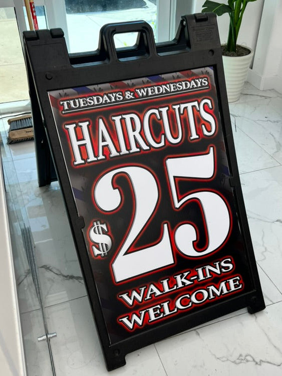 A-Frame Sidewalk Sign