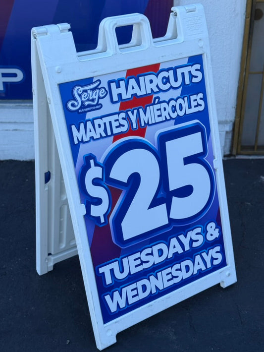 A-Frame Sidewalk Sign